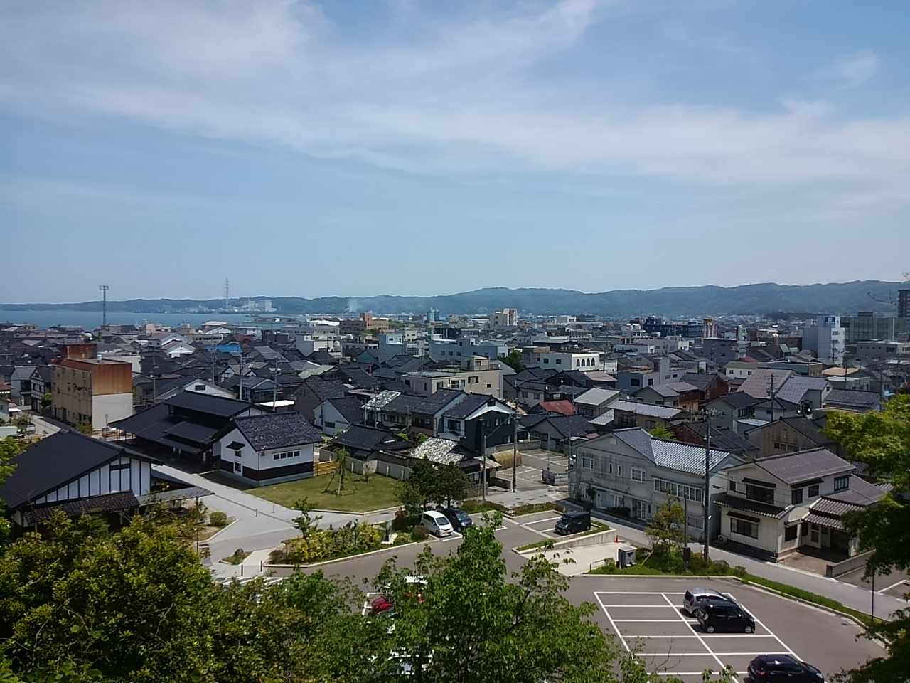 小丸山城址公園展望台 第一公園 のと里山里海ミュージアム